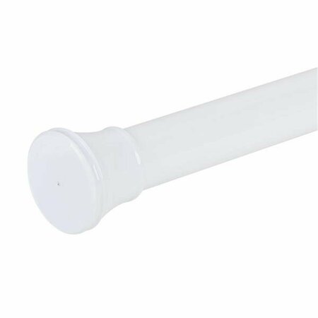 UTOPIA ALLEY 40 inch Aluminum Tension Rod with PVC End Cap  Chrome T42SS